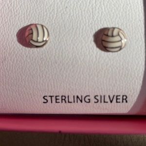 Volleyball earrings*** new in box***